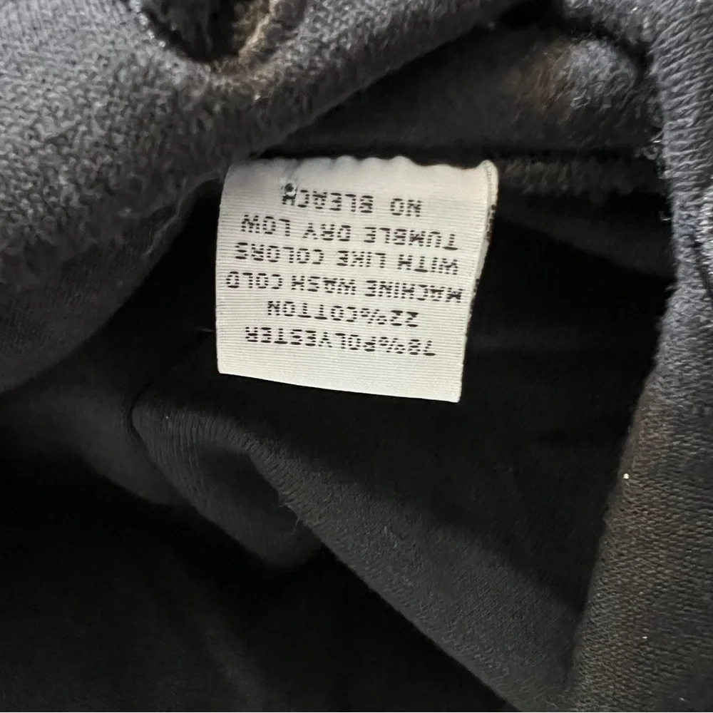 I DON’T REALLY CARE, MARGARET Black Hoodie Size L/XL - Picture 7 of 8